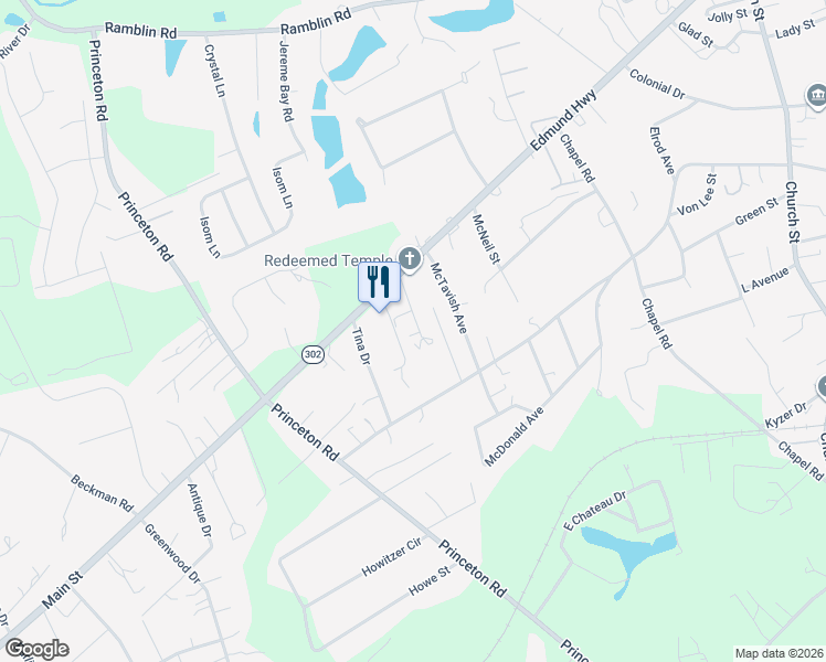 map of restaurants, bars, coffee shops, grocery stores, and more near 128 Calvin Court in West Columbia