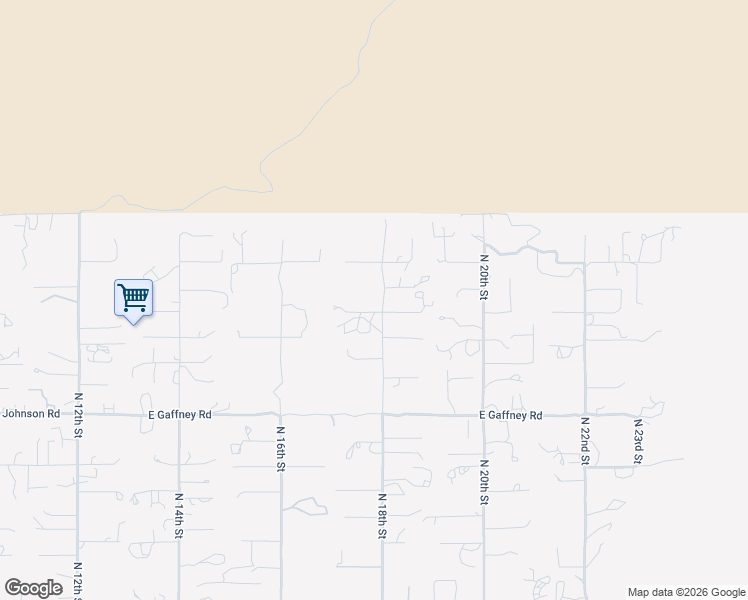 map of restaurants, bars, coffee shops, grocery stores, and more near 45240 North 18th Street in New River