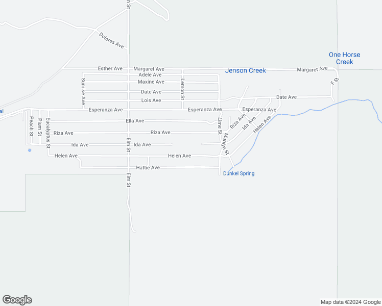 map of restaurants, bars, coffee shops, grocery stores, and more near Helen Avenue in Cabazon