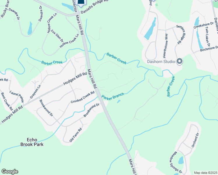 map of restaurants, bars, coffee shops, grocery stores, and more near 1061a Pebblestone Drive in Watkinsville