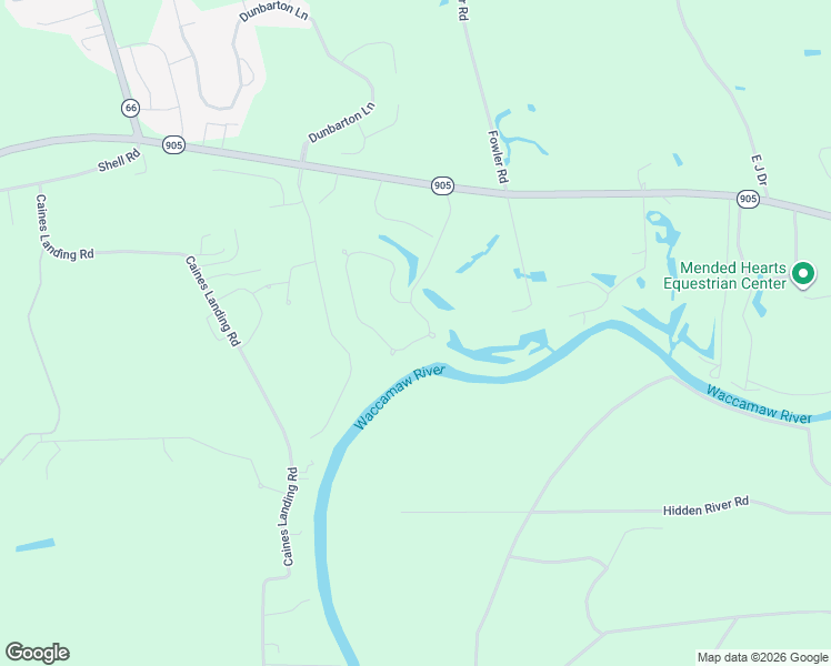 map of restaurants, bars, coffee shops, grocery stores, and more near 173 Board Landing Circle in Conway