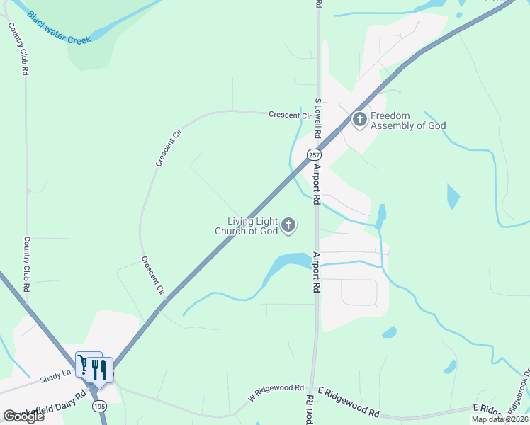 map of restaurants, bars, coffee shops, grocery stores, and more near 774-822 Curry Highway in Jasper