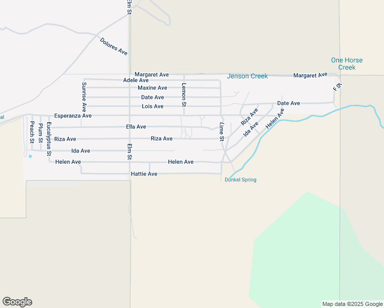 map of restaurants, bars, coffee shops, grocery stores, and more near Ida Avenue in Cabazon