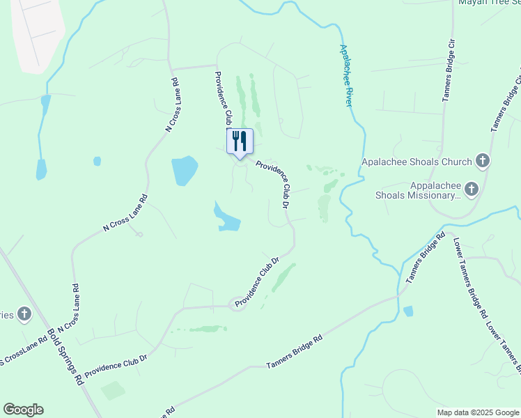 map of restaurants, bars, coffee shops, grocery stores, and more near 6771 Highland Pointe Place in Monroe