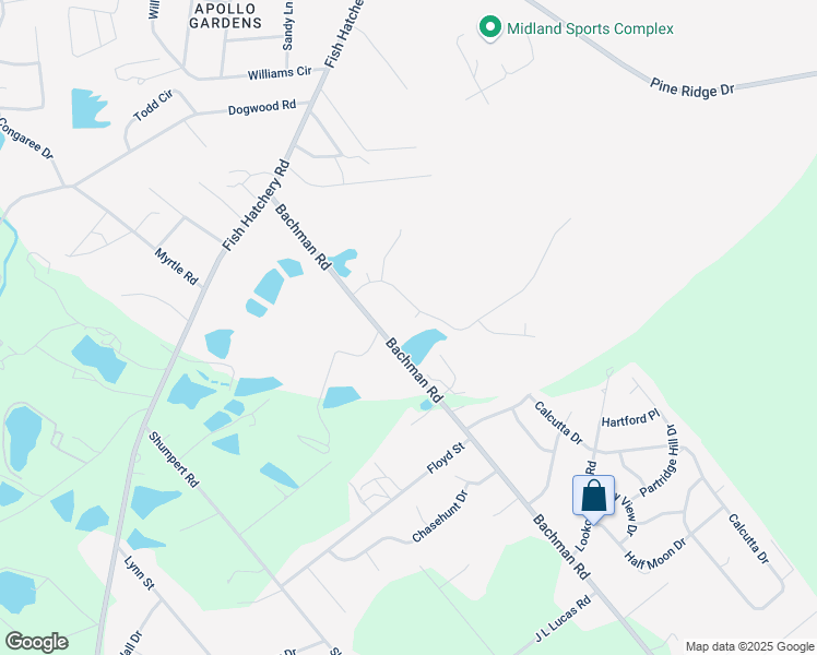 map of restaurants, bars, coffee shops, grocery stores, and more near 108 Scotts Court in West Columbia