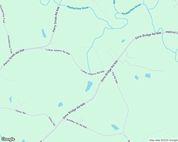 map of restaurants, bars, coffee shops, grocery stores, and more near 3860 Luther Adams Road Northwest in Monroe