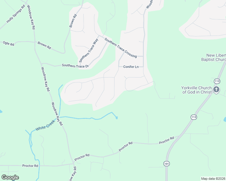 map of restaurants, bars, coffee shops, grocery stores, and more near 358 Thorn Thicket Drive in Rockmart
