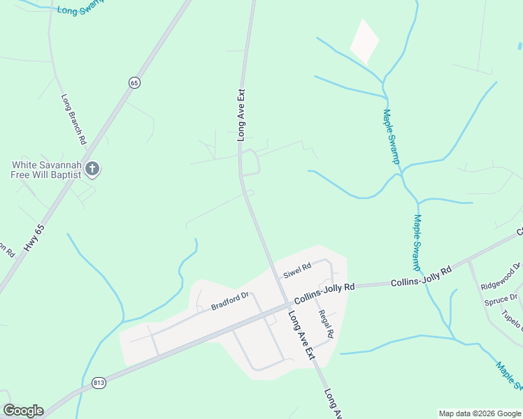 map of restaurants, bars, coffee shops, grocery stores, and more near 4076 Long Avenue Extension in Conway