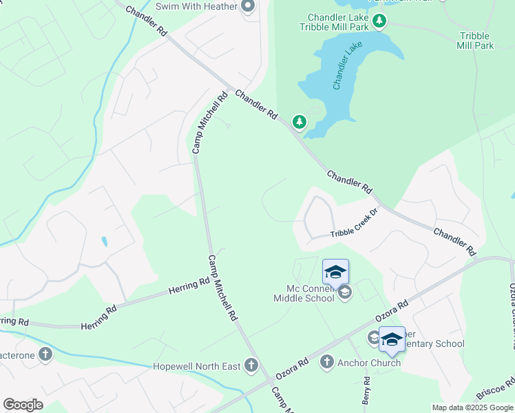 map of restaurants, bars, coffee shops, grocery stores, and more near 454 Creek Crossing Court in Grayson