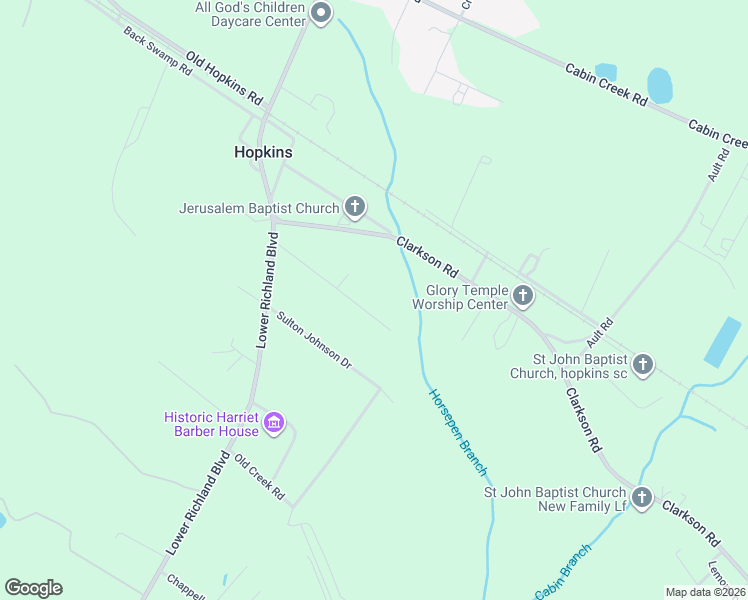 map of restaurants, bars, coffee shops, grocery stores, and more near 126 Martin-Carter Road drive in Hopkins