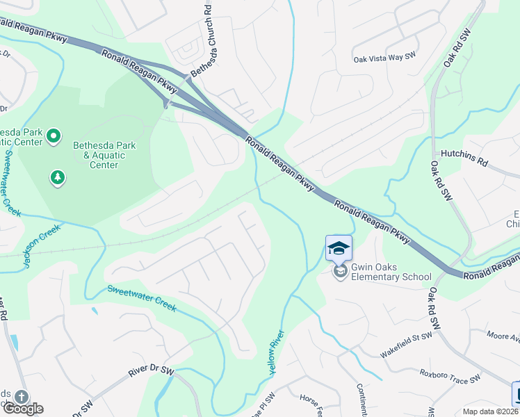 map of restaurants, bars, coffee shops, grocery stores, and more near 3122 Connemara Trce in Lawrenceville