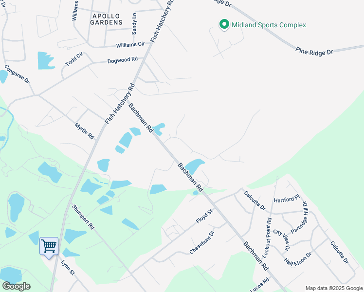 map of restaurants, bars, coffee shops, grocery stores, and more near 108 Scotts Court in West Columbia