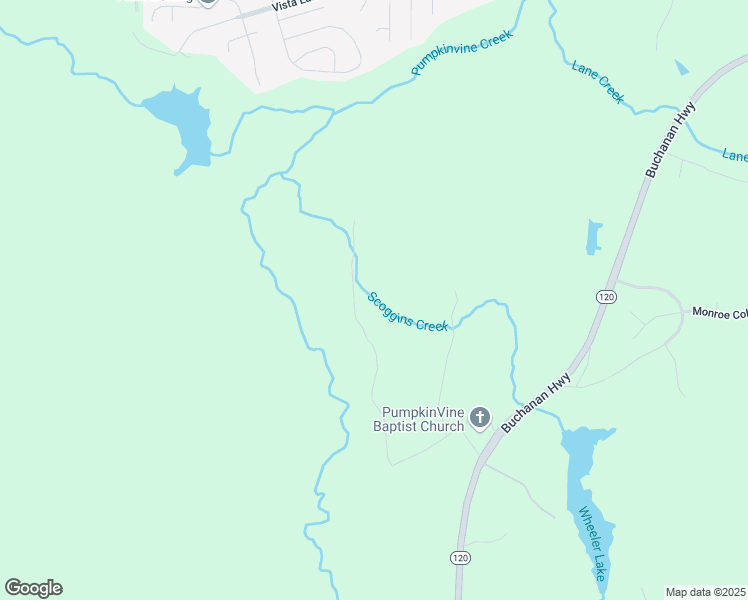 map of restaurants, bars, coffee shops, grocery stores, and more near 390 Rock Springs Pass in Dallas