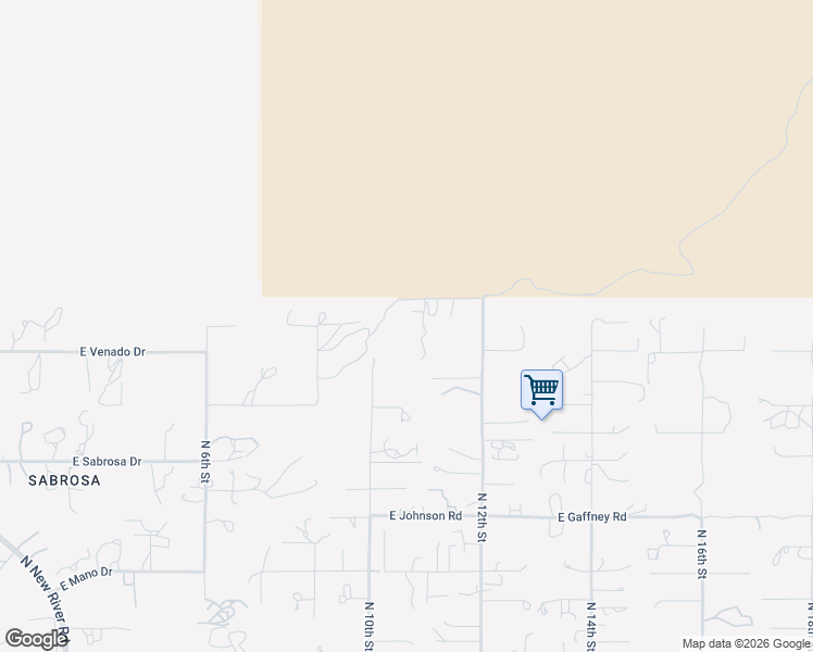 map of restaurants, bars, coffee shops, grocery stores, and more near 45640 North 12th Street in Phoenix