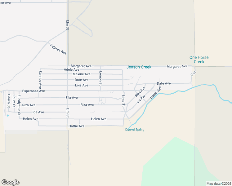 map of restaurants, bars, coffee shops, grocery stores, and more near 52375 Esperanza Ave in Cabazon