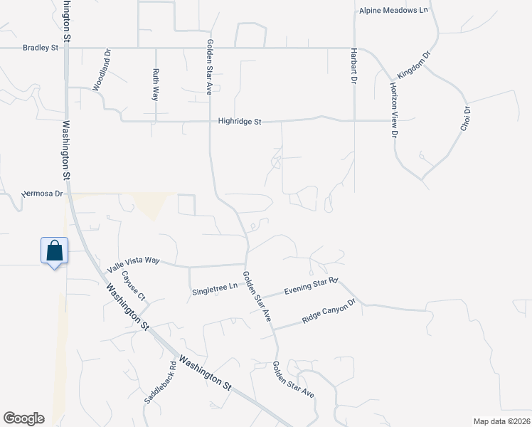 map of restaurants, bars, coffee shops, grocery stores, and more near 15110 Golden Star Avenue in Riverside