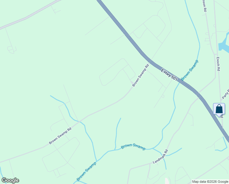 map of restaurants, bars, coffee shops, grocery stores, and more near 274 Brown Swamp Road in Conway