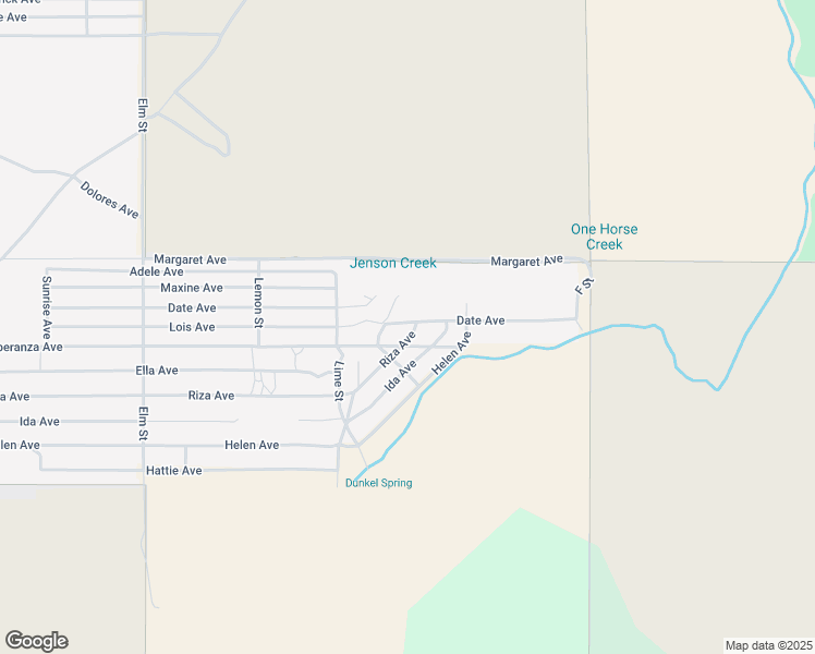 map of restaurants, bars, coffee shops, grocery stores, and more near 52841 Date Avenue in Cabazon