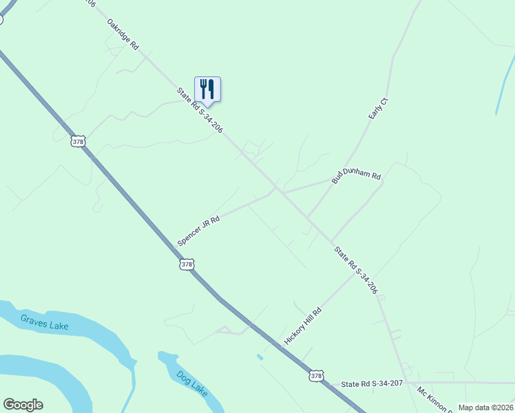 map of restaurants, bars, coffee shops, grocery stores, and more near 7020 Spencer JR Road in Gresham