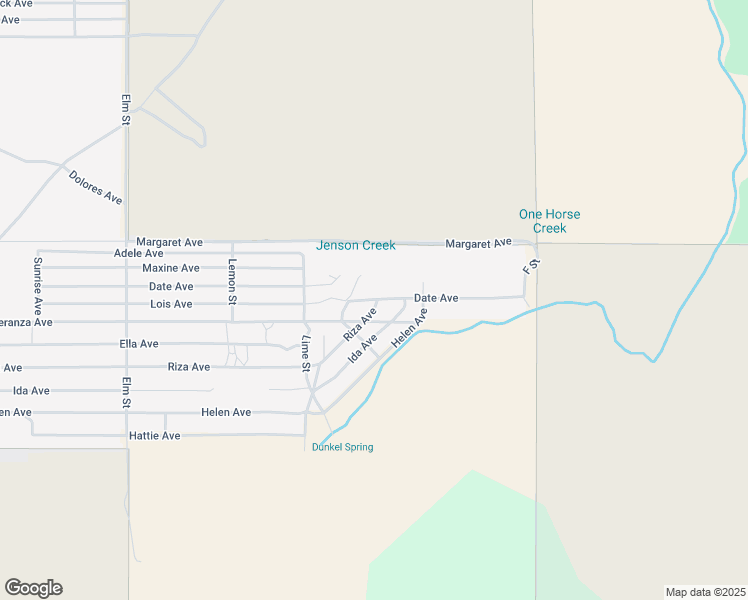 map of restaurants, bars, coffee shops, grocery stores, and more near 52841 Date Avenue in Cabazon