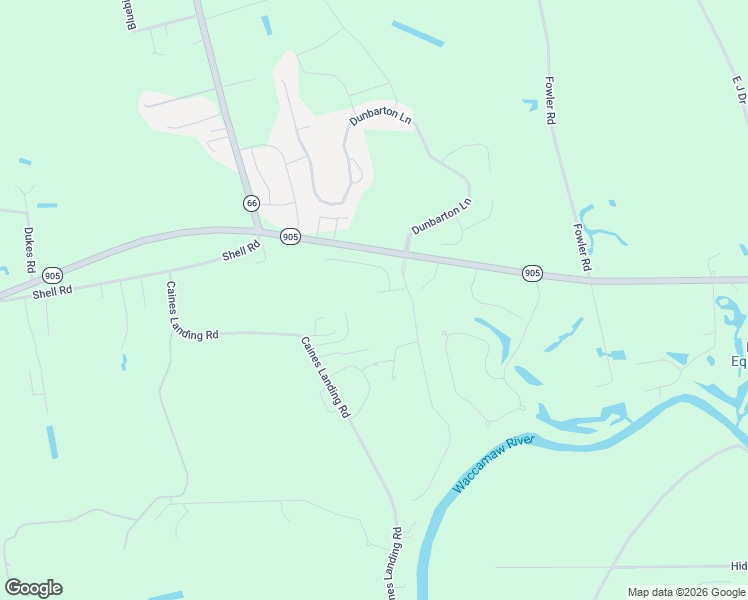 map of restaurants, bars, coffee shops, grocery stores, and more near 321 Brighton Place in Conway