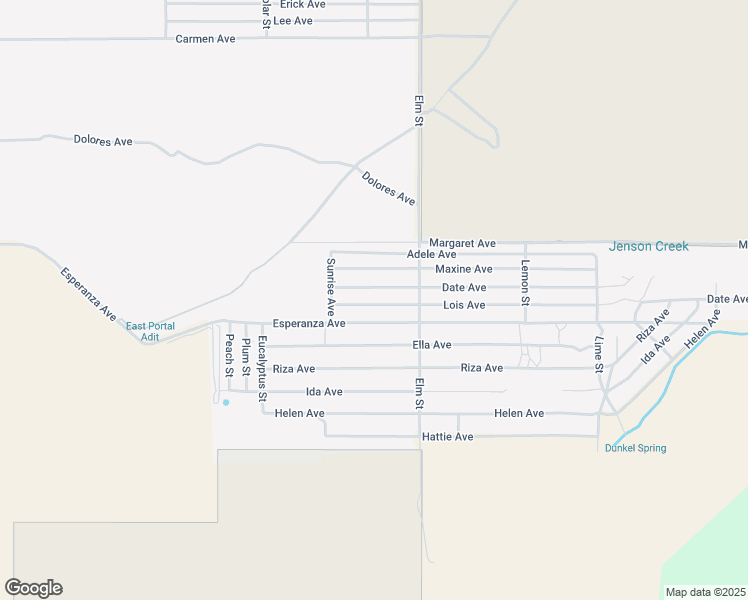 map of restaurants, bars, coffee shops, grocery stores, and more near 51854 Lois Avenue in Cabazon