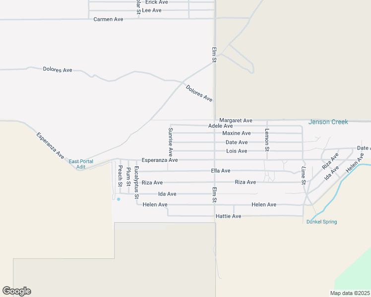 map of restaurants, bars, coffee shops, grocery stores, and more near 51854 Lois Avenue in Cabazon