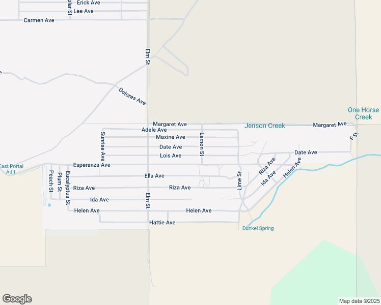 map of restaurants, bars, coffee shops, grocery stores, and more near 52200 Lois Avenue in Cabazon