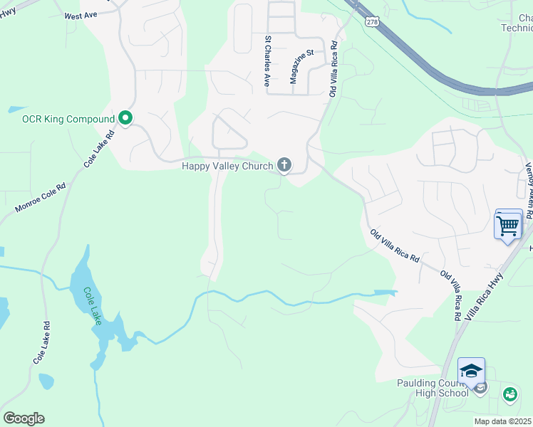 map of restaurants, bars, coffee shops, grocery stores, and more near 166 Shawnee Trail in Dallas