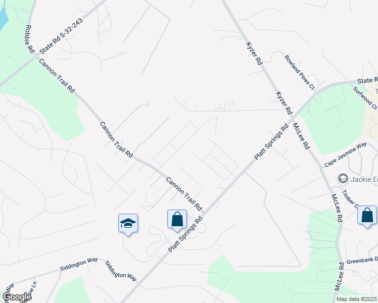 map of restaurants, bars, coffee shops, grocery stores, and more near 331 Keegan Rock Court in Lexington