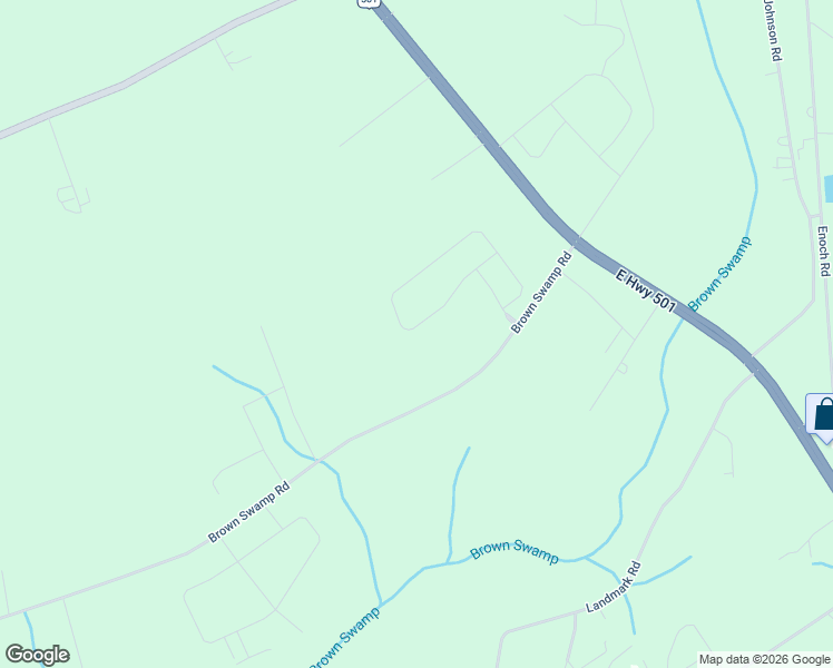 map of restaurants, bars, coffee shops, grocery stores, and more near 274 Brown Swamp Road in Conway