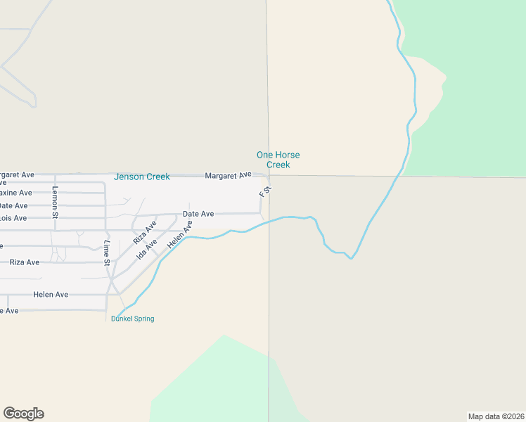 map of restaurants, bars, coffee shops, grocery stores, and more near F Street in Cabazon