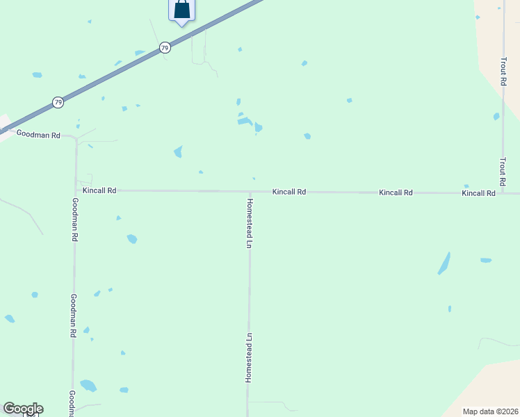 map of restaurants, bars, coffee shops, grocery stores, and more near 259 Homestead Lane in Wichita Falls