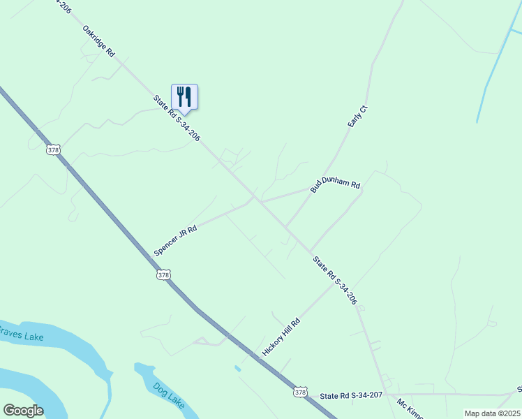 map of restaurants, bars, coffee shops, grocery stores, and more near 1807 Oakridge Road in Gresham