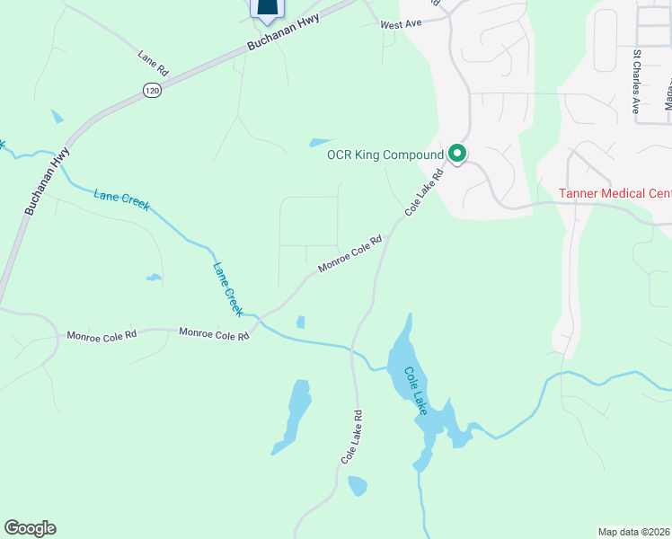 map of restaurants, bars, coffee shops, grocery stores, and more near 187 Monroe Cole Rd in Dallas