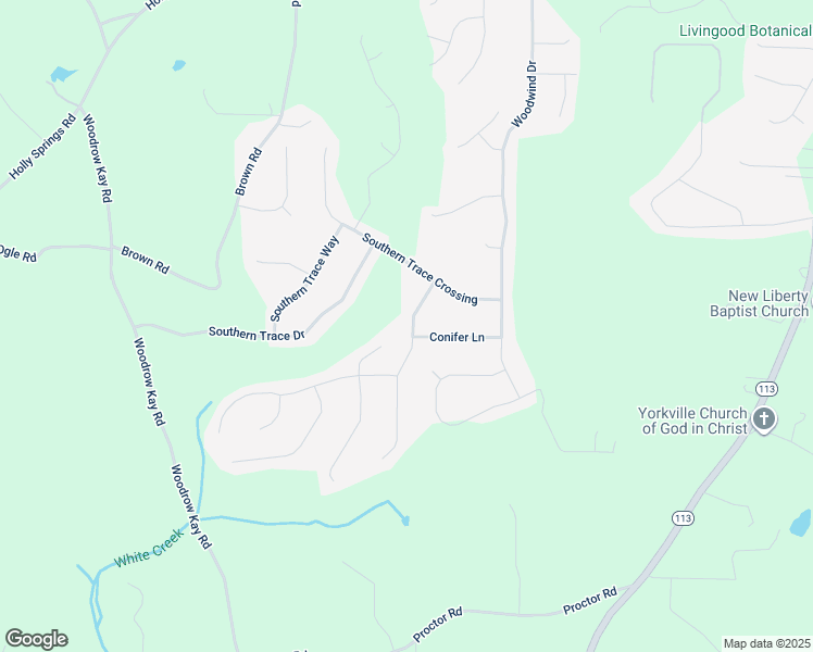 map of restaurants, bars, coffee shops, grocery stores, and more near 118 Thorn Thicket Drive in Rockmart