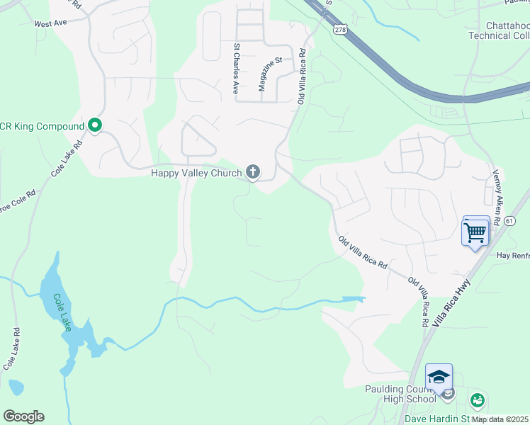 map of restaurants, bars, coffee shops, grocery stores, and more near 55 Santa Cruz Court in Dallas