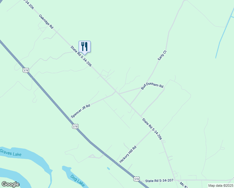 map of restaurants, bars, coffee shops, grocery stores, and more near 1807 Oakridge Road in Gresham