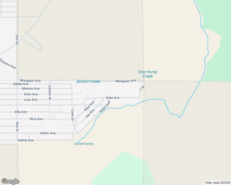 map of restaurants, bars, coffee shops, grocery stores, and more near 52924 Date Avenue in Cabazon