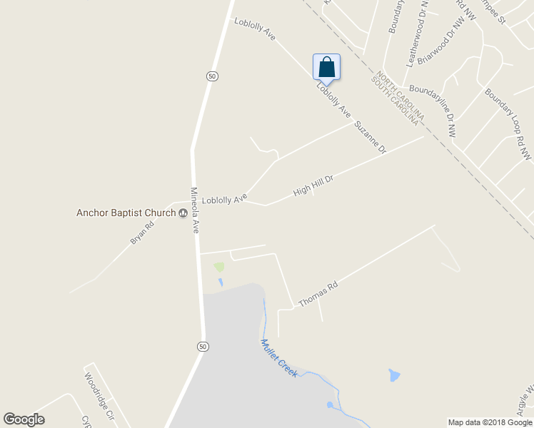 map of restaurants, bars, coffee shops, grocery stores, and more near 3463 High Hill Drive in Little River