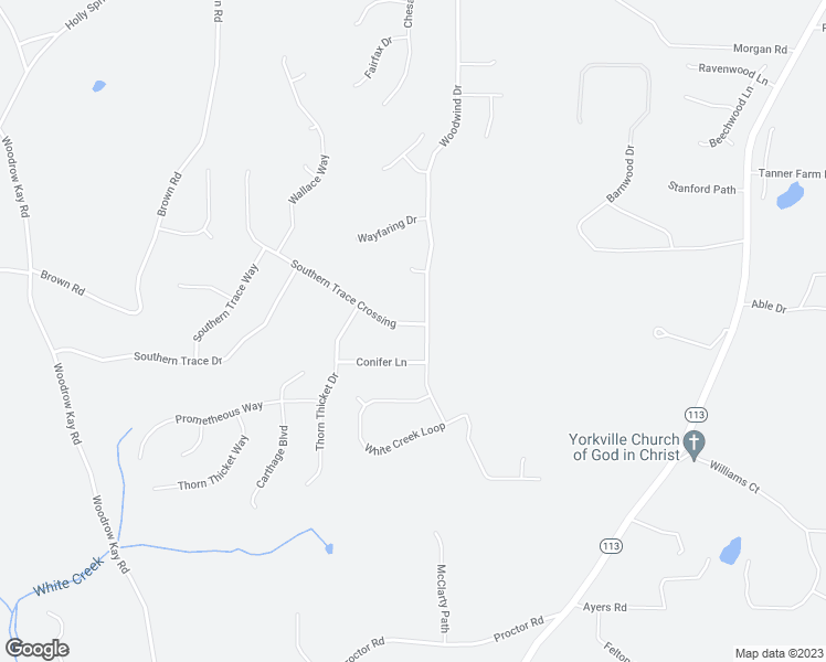 map of restaurants, bars, coffee shops, grocery stores, and more near 604 Southern Trace Crossing in Rockmart