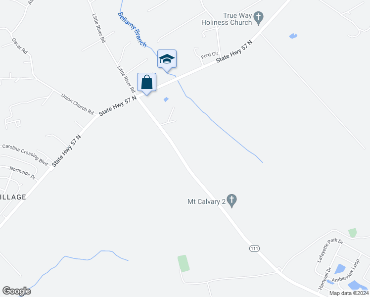 map of restaurants, bars, coffee shops, grocery stores, and more near 2541 South Carolina 111 in Little River