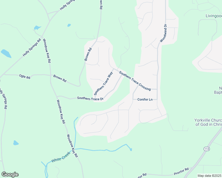 map of restaurants, bars, coffee shops, grocery stores, and more near 616 Southern Trace Drive in Rockmart