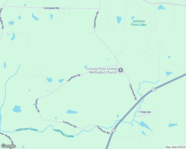 map of restaurants, bars, coffee shops, grocery stores, and more near 1600 Tawbush Road in Locust Fork