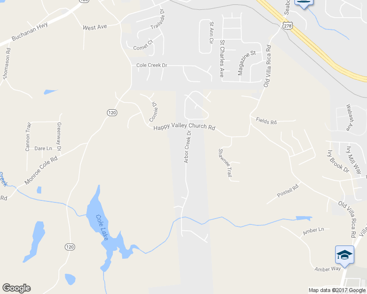 map of restaurants, bars, coffee shops, grocery stores, and more near 210 Arbor Creek Drive in Dallas