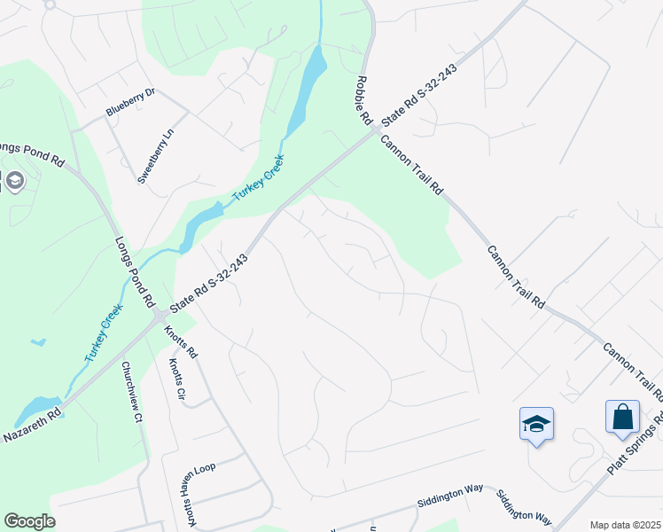 map of restaurants, bars, coffee shops, grocery stores, and more near 672 Sequoia Drive in Lexington