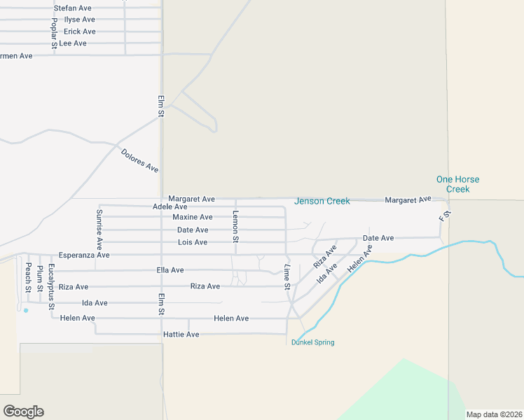 map of restaurants, bars, coffee shops, grocery stores, and more near 52343 Adele Avenue in Cabazon