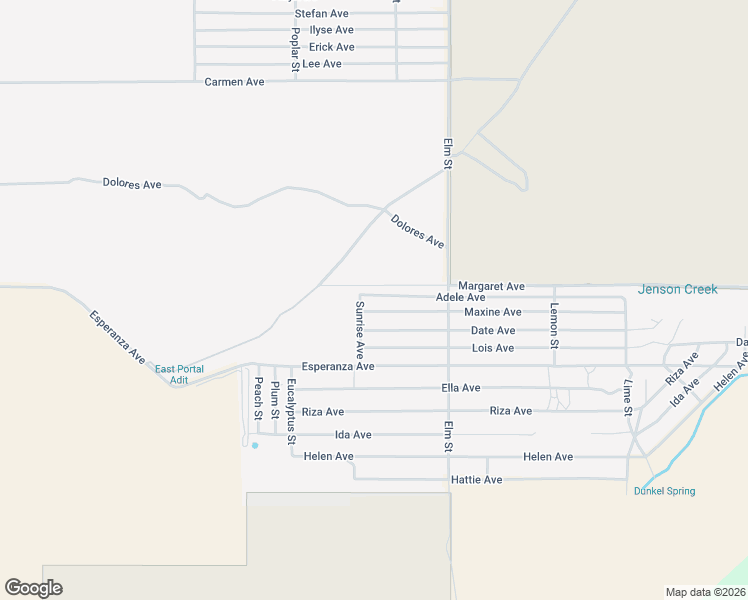 map of restaurants, bars, coffee shops, grocery stores, and more near 51811 Adele Avenue in Cabazon