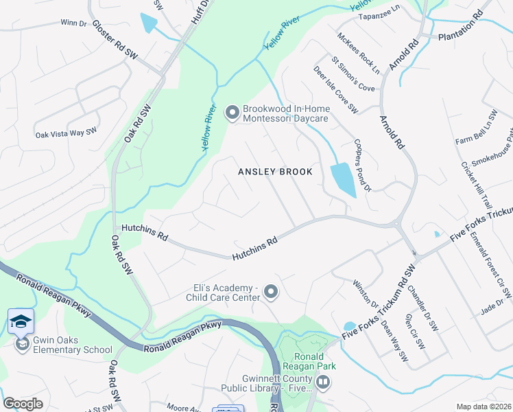 map of restaurants, bars, coffee shops, grocery stores, and more near 494 Tyne Drive in Lawrenceville