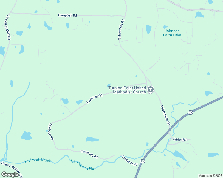 map of restaurants, bars, coffee shops, grocery stores, and more near 1600 Tawbush Road in Locust Fork